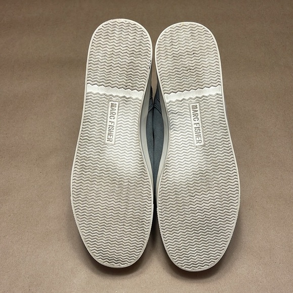 Marc Fisher Gray Ankle Boots with Cream Sole - Picture 6 of 8